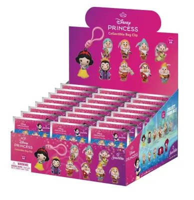 Figurine snow white classic bag clip blind box display(24)